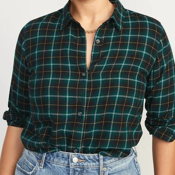 Plaid Flannel Classic Shirt - Picture 1 of 4